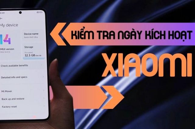 3 cách kiểm tra thời gian ra mắt của máy Xiaomi
