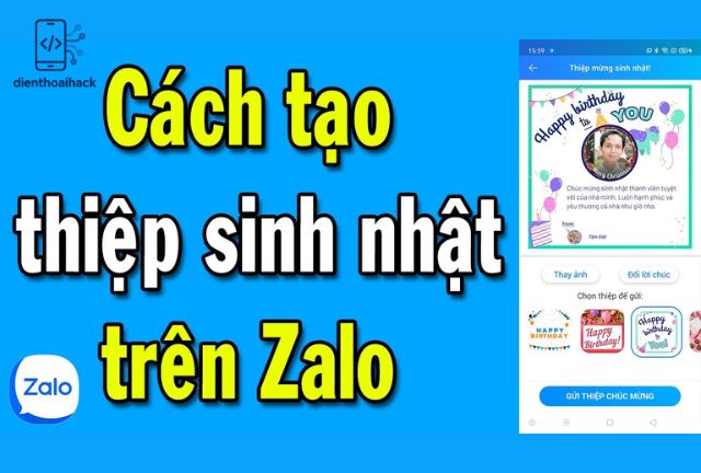Tạo Thiệp Sinh Nhật Trên Zalo