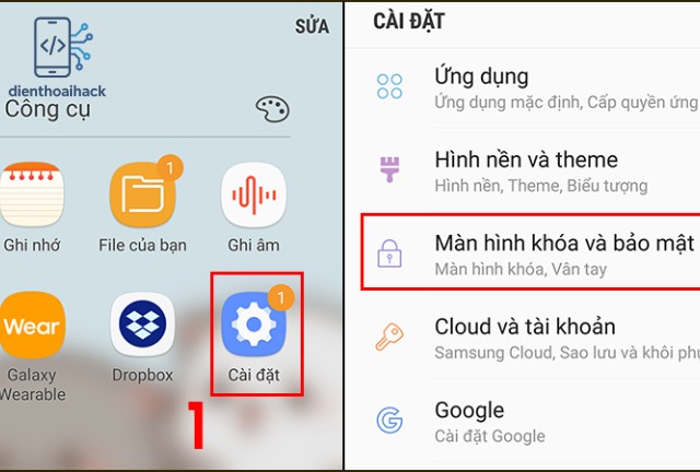 Cách Đặt Mật Khẩu Cho Ứng Dụng